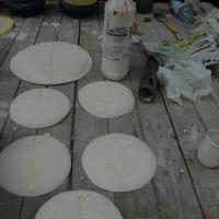 Pièces raku . Stage poterie en Ardèche